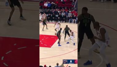 Twin to the rim 💥 #rockets