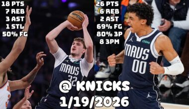 Cooper Flagg’s First Game at MSG | Dallas Mavericks Team Highlights vs Knicks (1/19/2026)