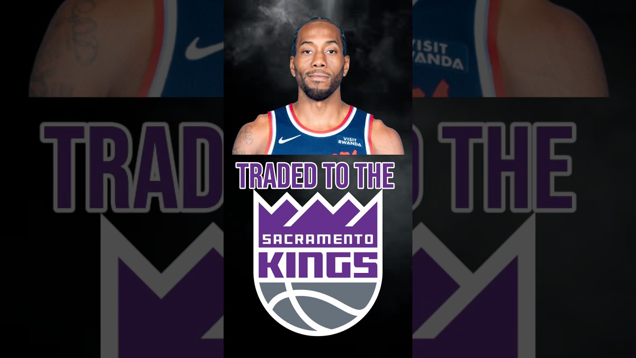 Kawhi Leonard TRADED to the SACRAMENTO KINGS‼️ #nba #nbanews #nbatrade #basketball #viralshorts
