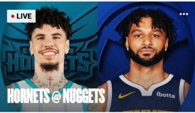 Charlotte Hornets at Denver Nuggets  NBA Live Play by Play Scoreboard / Interga