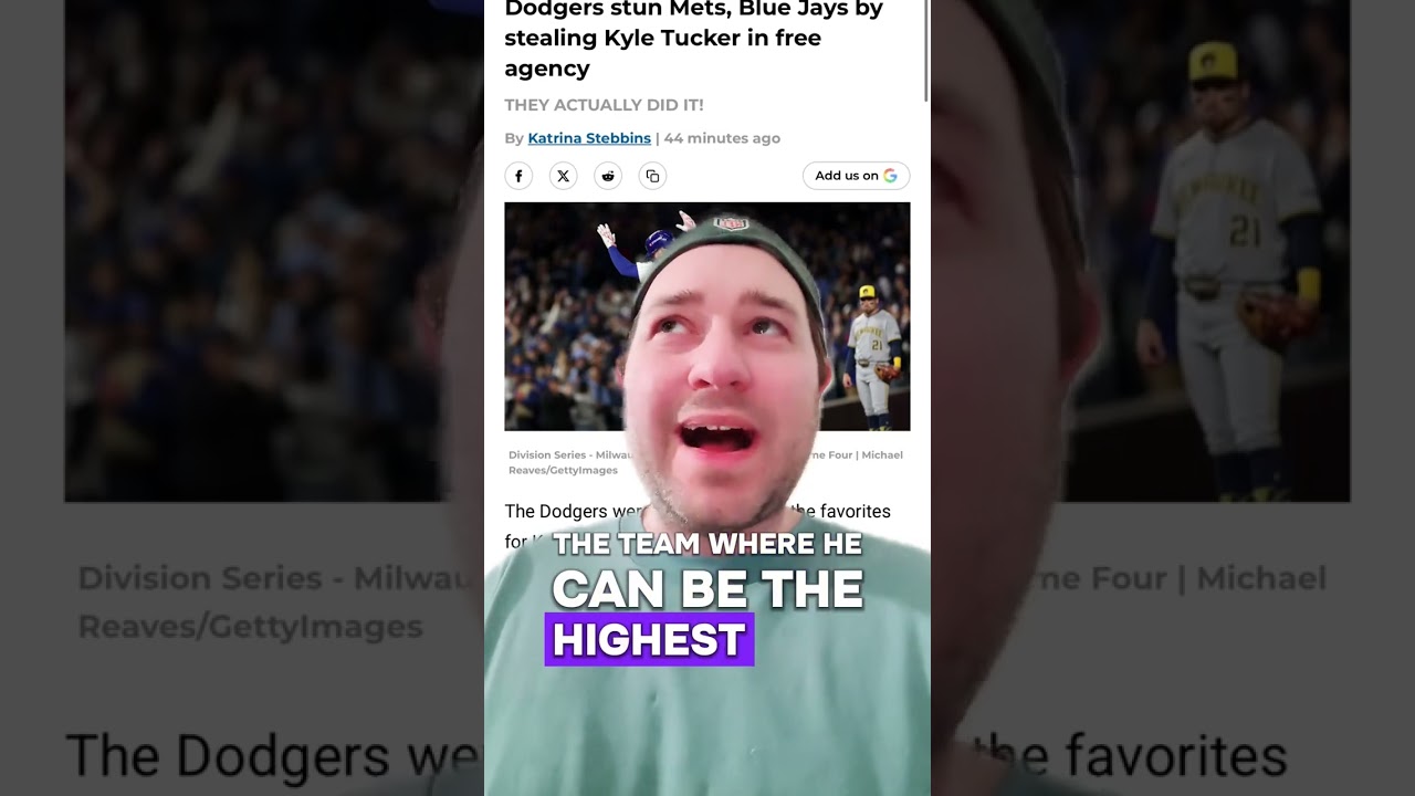 Kyle Tucker is a Coward for Joining the Dodgers 😤