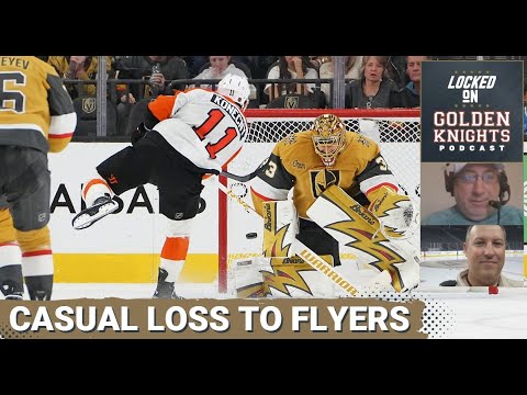 POWERLESS: Vegas Golden Knights’ Powerplay CRUMBLES as Flyers END Win Streak