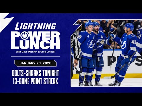 Lightning Power Lunch - January 20, 2026