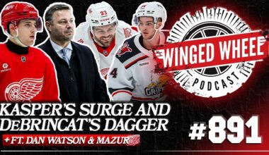 KASPER'S SURGE, DeBRINCAT'S DAGGER, & PANARIN? ft. Dan Watson & Carter Mazur - Winged Wheel Podcast