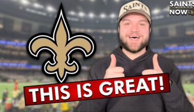 The Good News KEEPS ON ROLLING For The New Orleans Saints!