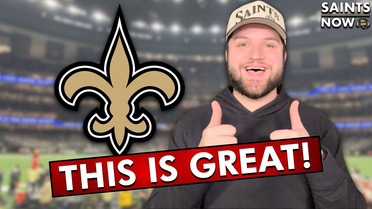 The Good News KEEPS ON ROLLING For The New Orleans Saints!