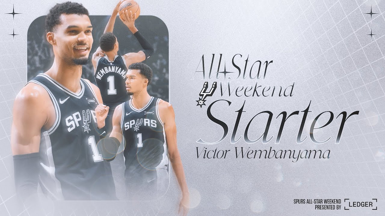 Victor Wembanyama Selected as 2026 NBA All-Star Starter!