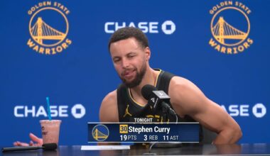 Stephen Curry Recaps Warriors Win vs. Heat | Jan. 19, 2026