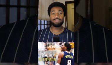 Peyton Watson Should Start When Everyone is Healthy #peytonwatson #nba #denvernuggets