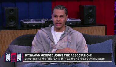 Kyshawn George Joins The Association On NBA TV!