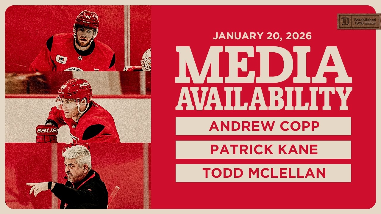 Andrew Copp, Patrick Kane, Todd McLellan Practice Media | JAN. 20, 2026