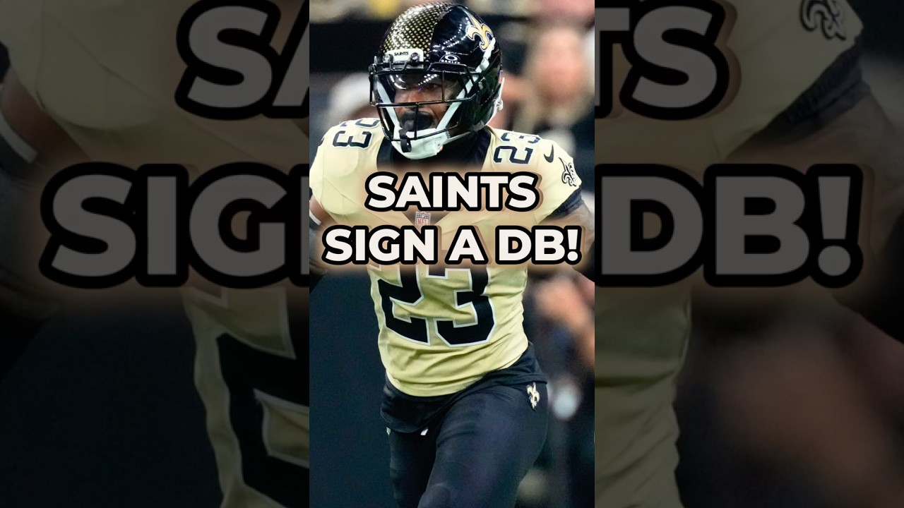 🚨SAINTS ROSTER UPDATE🚨 Julian Blackmon Is BACK In New Orleans #nfl #saints #shorts Saints News