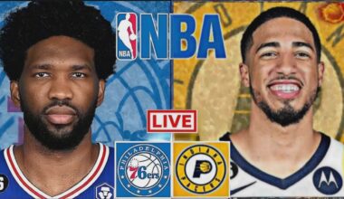LIVE: PHILADELPHIA 76ERS vs INDIANA PACERS | NBA | PLAY BY PLAY | SCOREBOARD