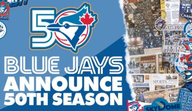 We're celebrating 50 Seasons of Toronto Blue Jays Baseball in 2026!