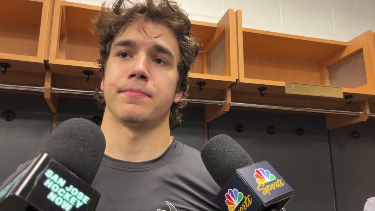 Misa on 2-Assist Night, Watching Goalie Fight With Celebrini | Sharks @ Panthers Post-Game (1.19.26)