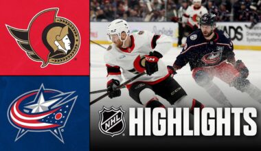 Senators vs. Blue Jackets | NHL Highlights | January 20, 2026