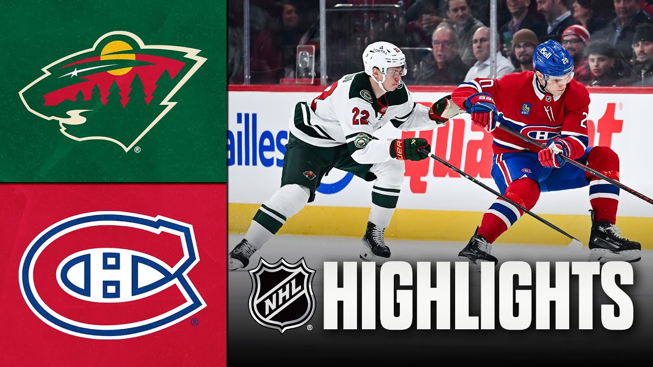 Wild vs. Canadiens | NHL Highlights | January 20, 2026