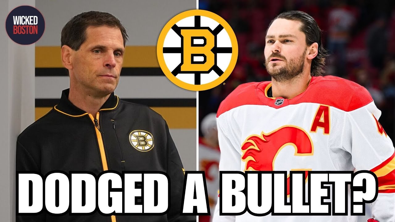 NHL RUMORS: Boston Bruins DODGE A Bullet With Rasmus Andersson Vegas Golden Knights Trade?