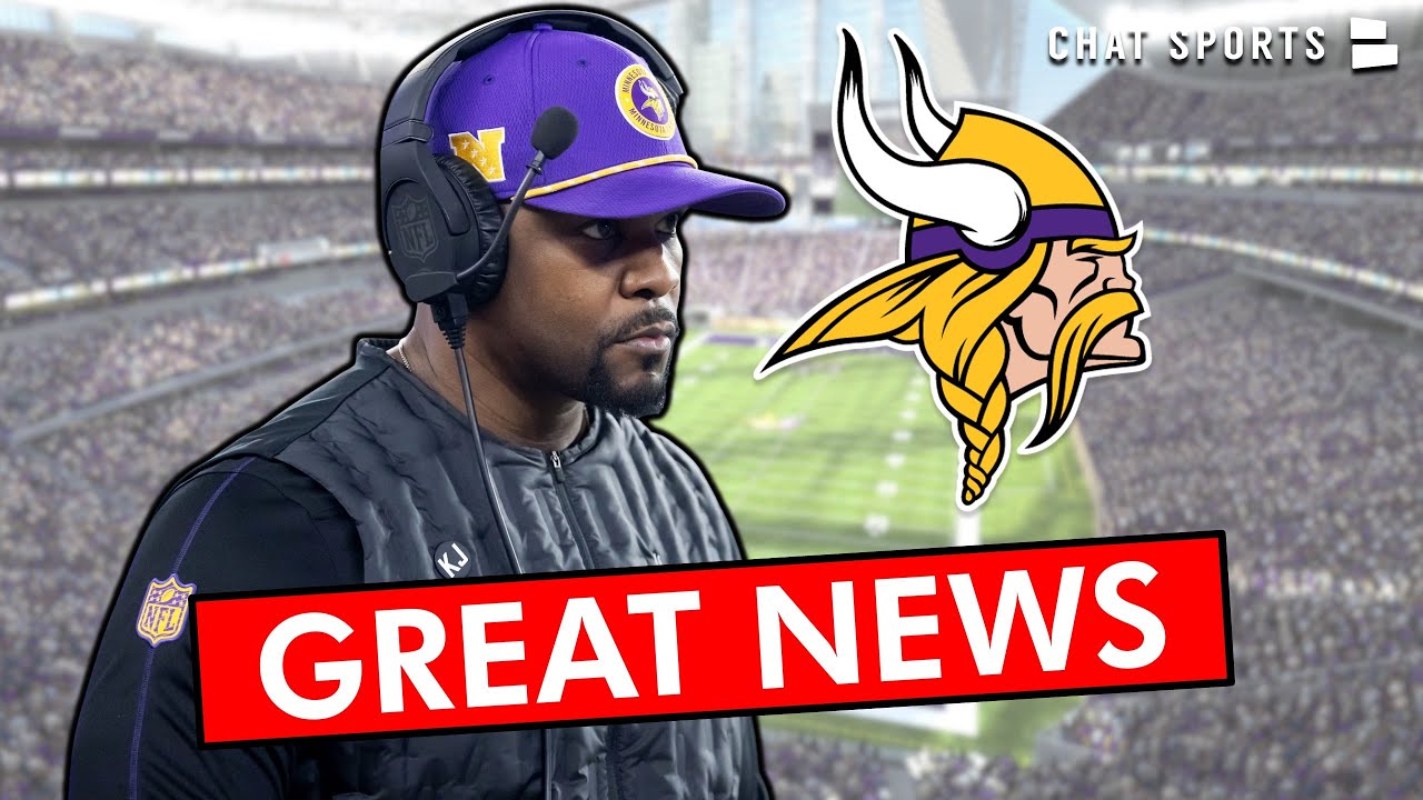Vikings Fans Just Got A DOUBLE DOSE Of Great News!