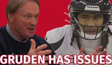 Would Jon Gruden Have Benched C.J. Stroud In The Texans vs. Patriots Game?