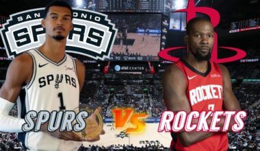 San Antonio Spurs vs Houston Rockets Live Play by Play & Scoreboard