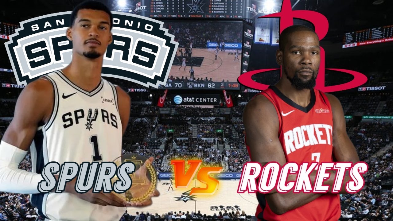 San Antonio Spurs vs Houston Rockets Live Play by Play & Scoreboard