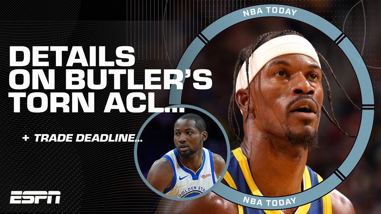 Shams Charania says the Warriors are preparing for NEXT SEASON without Jimmy Butler III | NBA Today