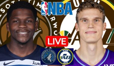 LIVE: MINNESOTA TIMBERWOLVES vs UTAH JAZZ | NBA | PLAY BY PLAY | SCOREBOARD