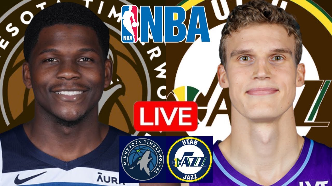 LIVE: MINNESOTA TIMBERWOLVES vs UTAH JAZZ | NBA | PLAY BY PLAY | SCOREBOARD