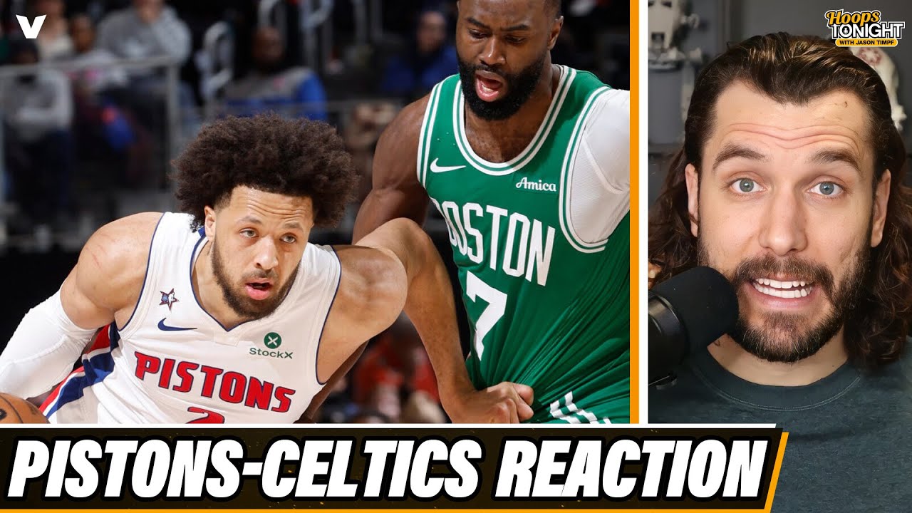 Pistons-Celtics Reaction: Cade Cunningham BEATS Jaylen Brown in crunch time