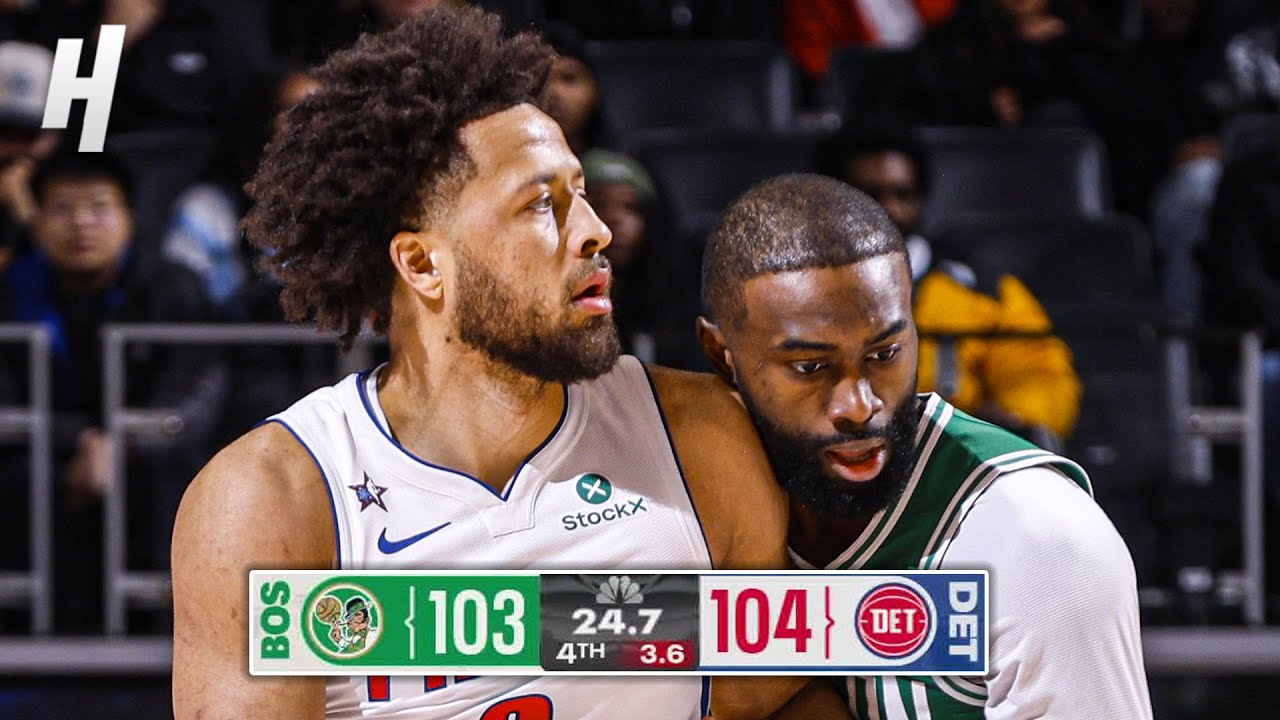 INTENSE FINAL SECONDS 😱 Pistons vs Celtics | January 19, 2026