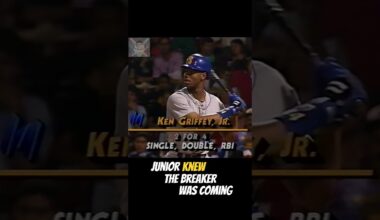 The Ken Griffey "Step-Up": Junior Recreates Pops' Trick vs Sutter 💎 #MLB #Shorts