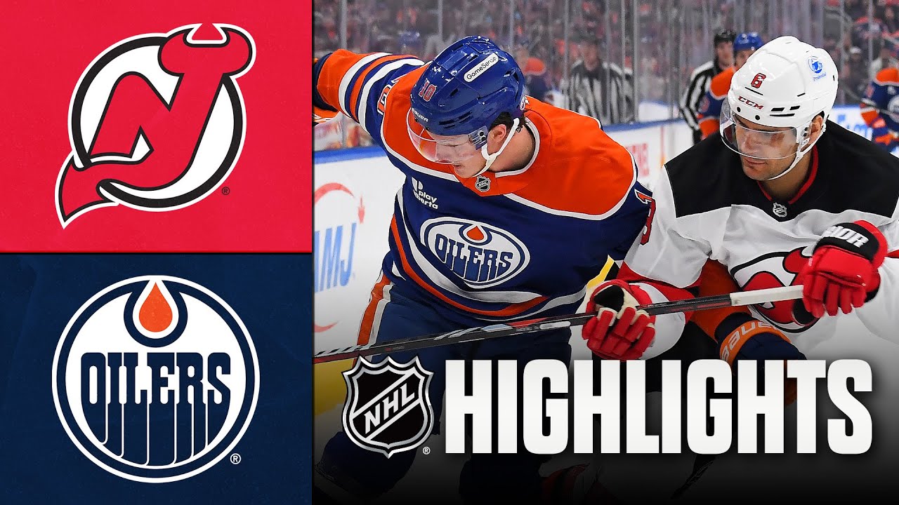 Devils vs. Oilers | NHL Highlights | January 20, 2026