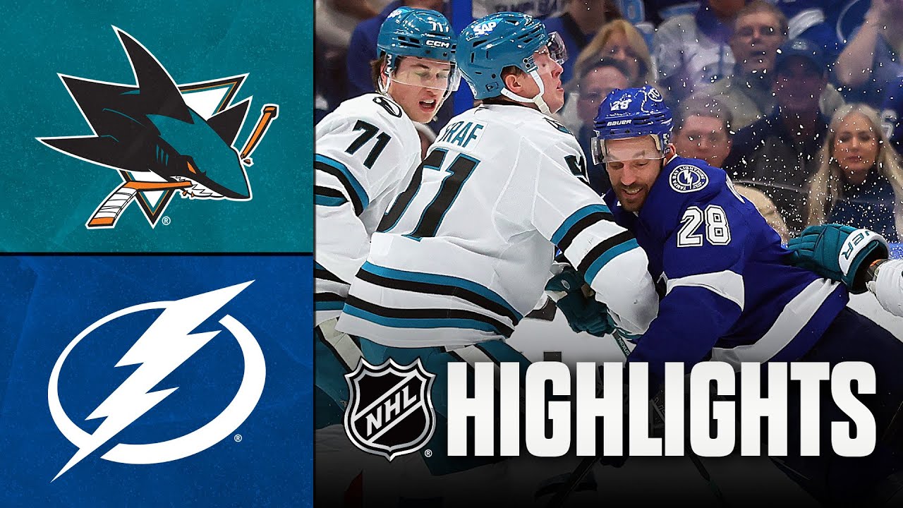 Sharks vs. Lightning | NHL Highlights | January 20, 2026