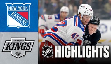 Rangers vs. Kings | NHL Highlights | January 20, 2026