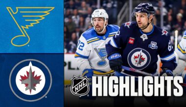 Blues vs. Jets | NHL Highlights | January 20, 2026