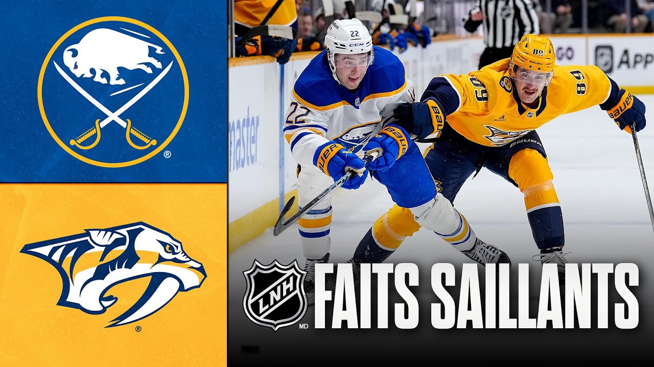 Sabres vs. Predators | NHL Highlights | January 20, 2026