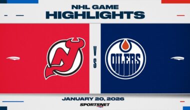 NHL Highlights | Devils vs. Oilers - January 20, 2026