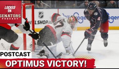 POST CAST: JAMES REIMER NEAR PERFECT IN OTTAWA SENATORS HUGE WIN VS COLUMBUS BLUE JACKETS