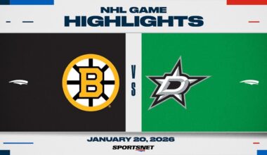 NHL Highlights | Bruins vs. Stars - January 20, 2026