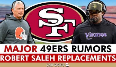 🚨MAJOR San Francisco Rumors On 49ers DC Search | Robert Saleh Replacements