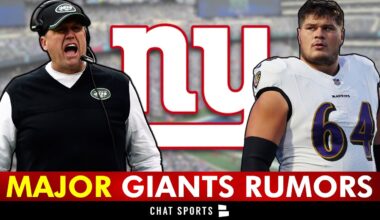 JUICY Giants Rumors ft. Tyler Linderbaum & Rex Ryan
