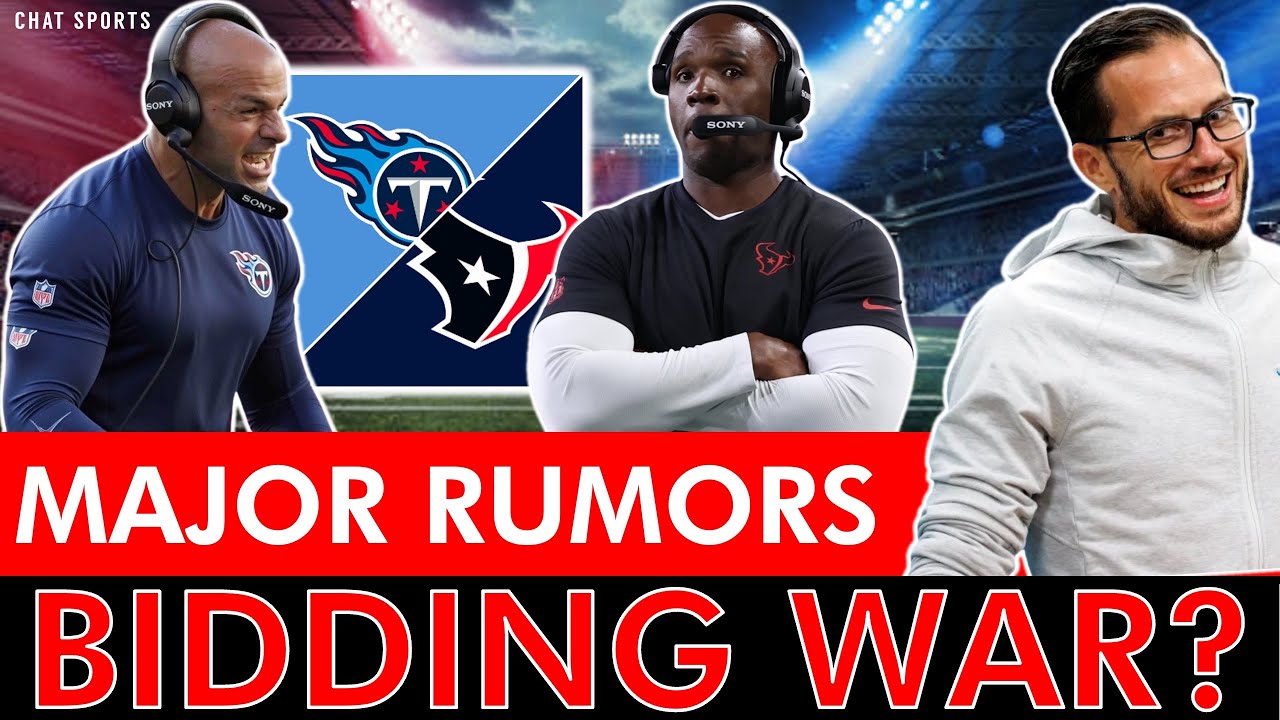 MASSIVE NFL News That Impacts The Houston Texans… Will Robert Saleh Bring McDaniel To The Titans?