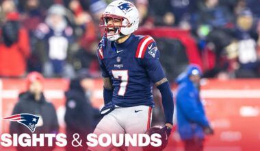 Sights & Sounds: Patriots Defense Forces Five Turnovers in Divisional Playoff Win vs. Texans