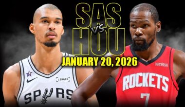 San Antonio Spurs vs Houston Rockets Full Game Highlights – January 20, 2026 | NBA Season