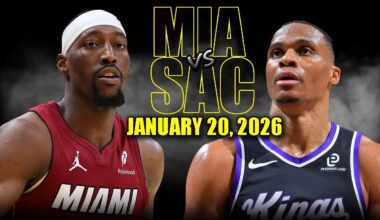 Miami Heat vs Sacramento Kings Full Game Highlights – January 20, 2026 | NBA Season