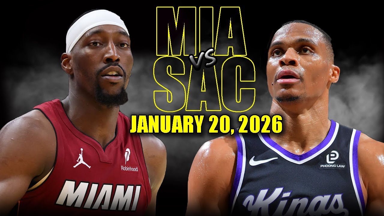 Miami Heat vs Sacramento Kings Full Game Highlights – January 20, 2026 | NBA Season
