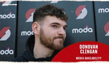 Donovan Clingan on Team Dynamic, His Defense, and Caleb Love | January 20, 2026