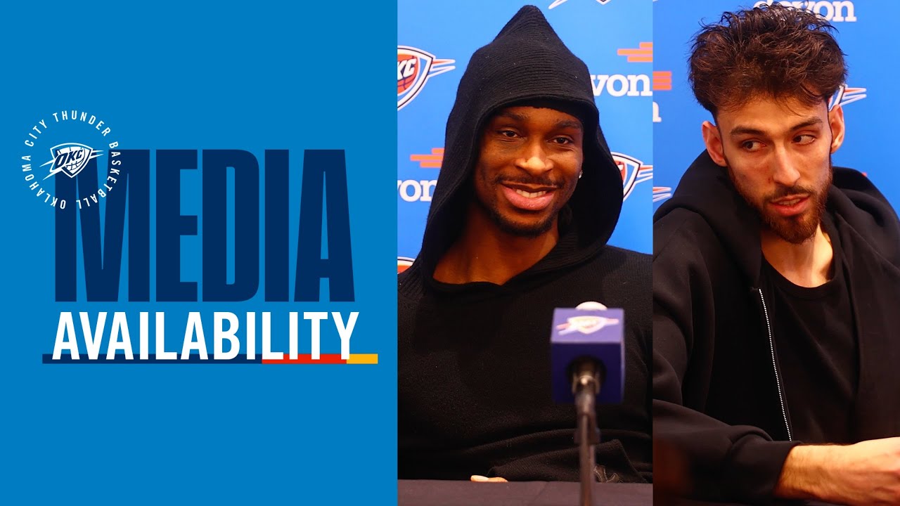 SGA and Chet on Thunder’s 4th Quarter Run | Postgame Media | January 19, 2026