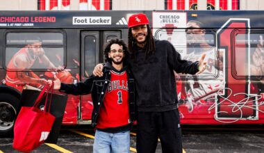 Derrick Rose surprises diehard fans while they thank him